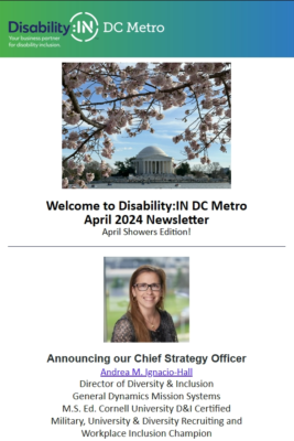 DC Metro April 2024 newsletter cover