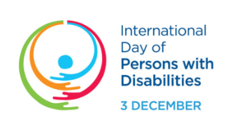 International Day of Persons with Disabilities. December 3rd.